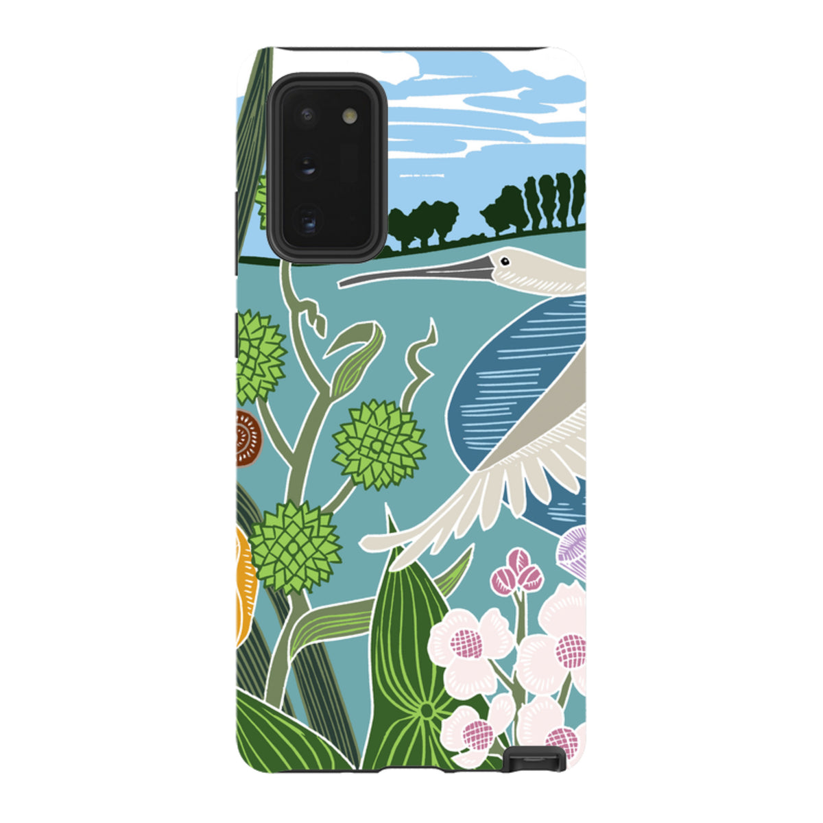 Samsung Tough Case - Spoonbill By Kate Heiss