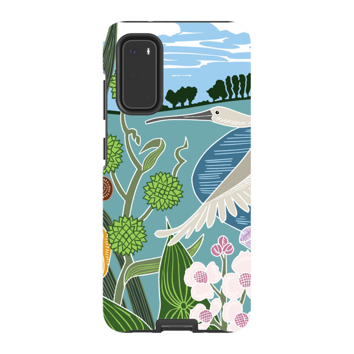Samsung Tough Case - Spoonbill By Kate Heiss