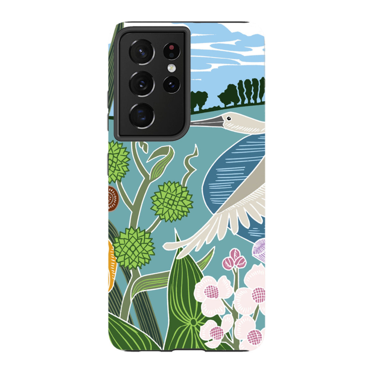 Samsung Tough Case - Spoonbill By Kate Heiss