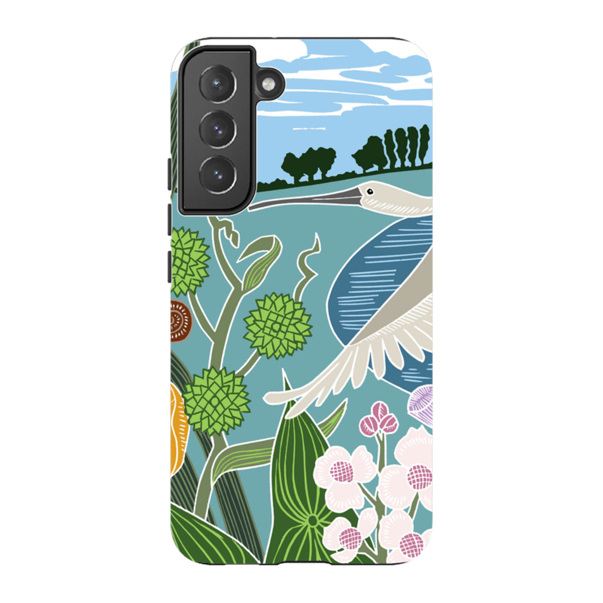 Samsung Tough Case - Spoonbill By Kate Heiss