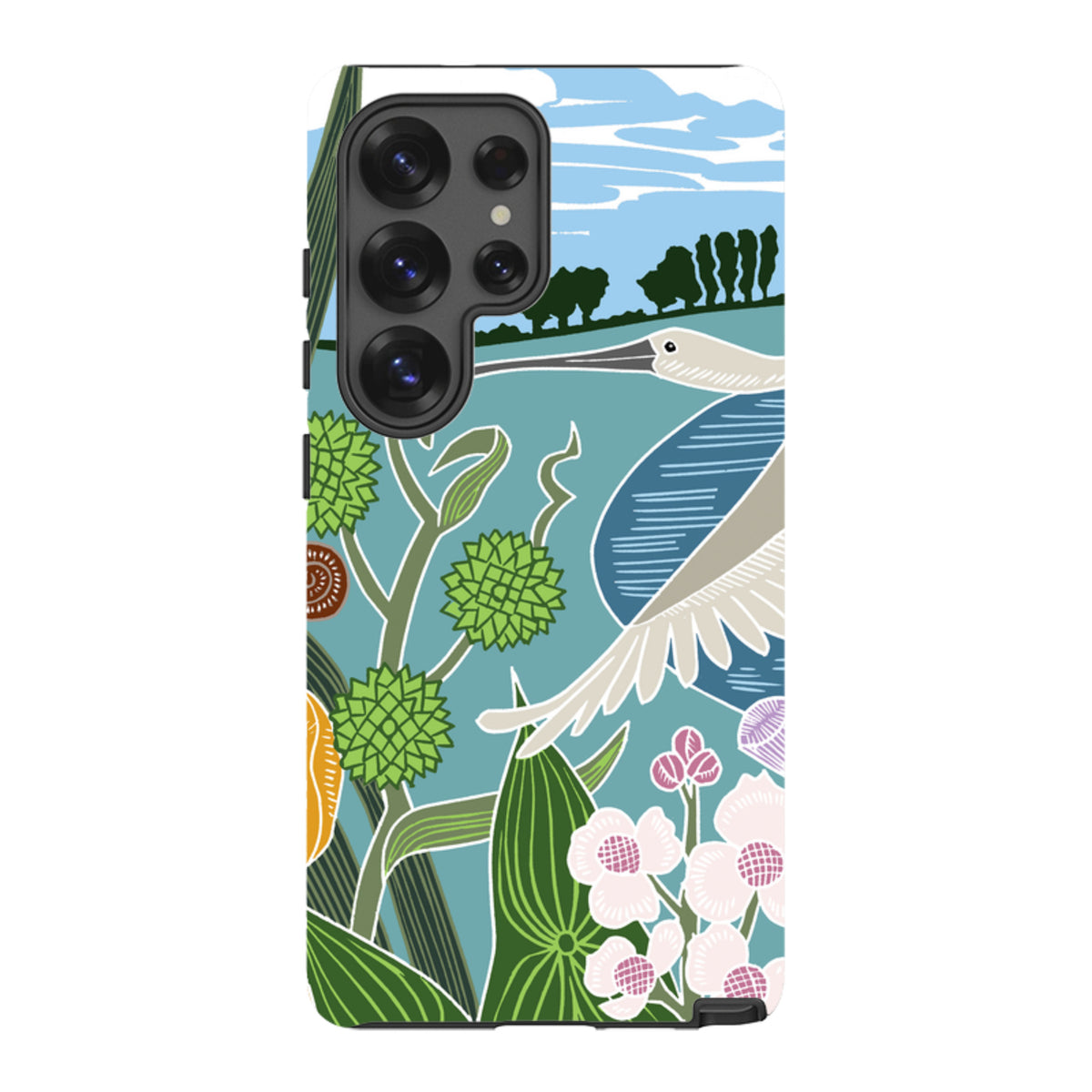 Samsung Tough Case - Spoonbill By Kate Heiss