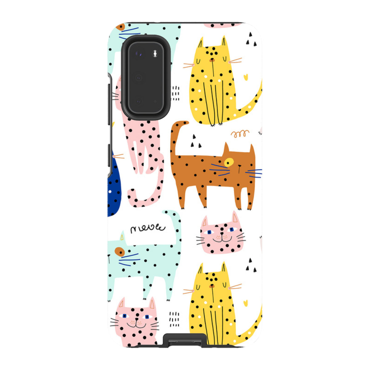 Samsung Tough Case - Spotty Kitty