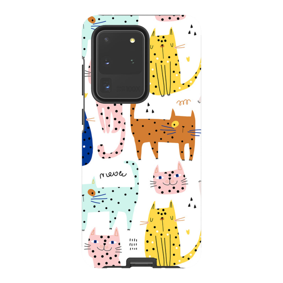 Samsung Tough Case - Spotty Kitty