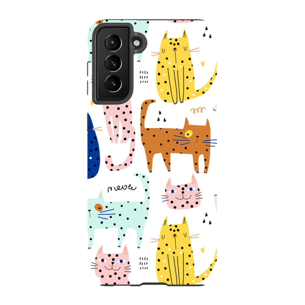 Samsung Tough Case - Spotty Kitty