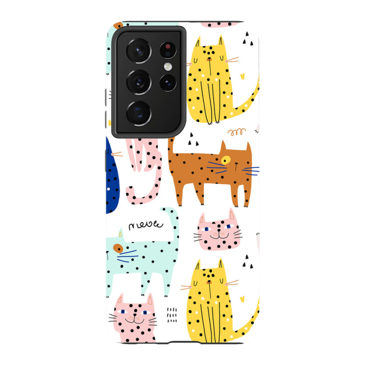 Samsung Tough Case - Spotty Kitty