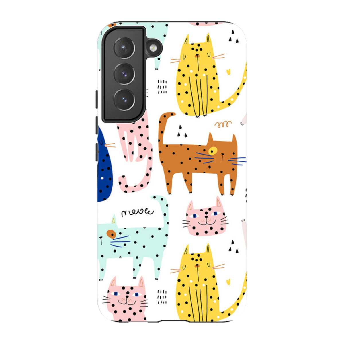 Samsung Tough Case - Spotty Kitty