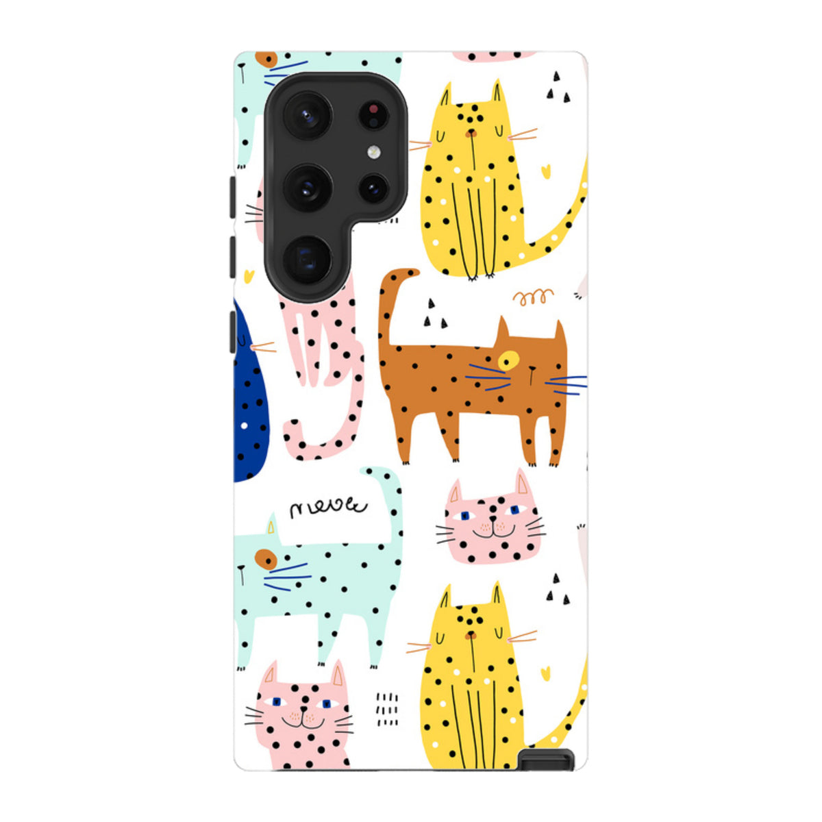 Samsung Tough Case - Spotty Kitty