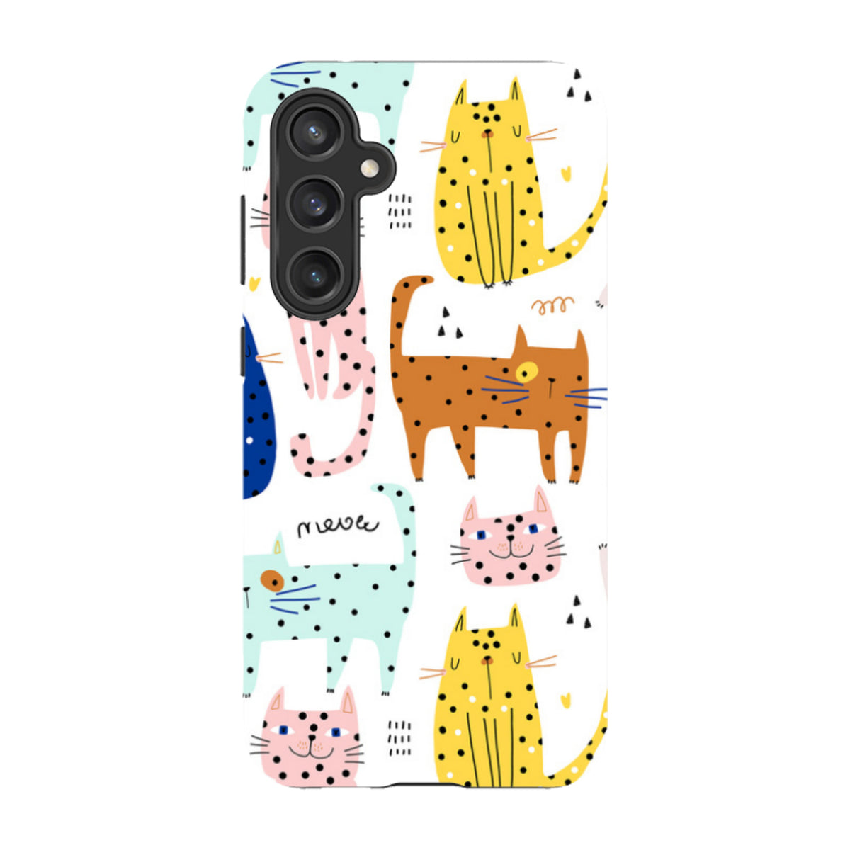 Samsung Tough Case - Spotty Kitty