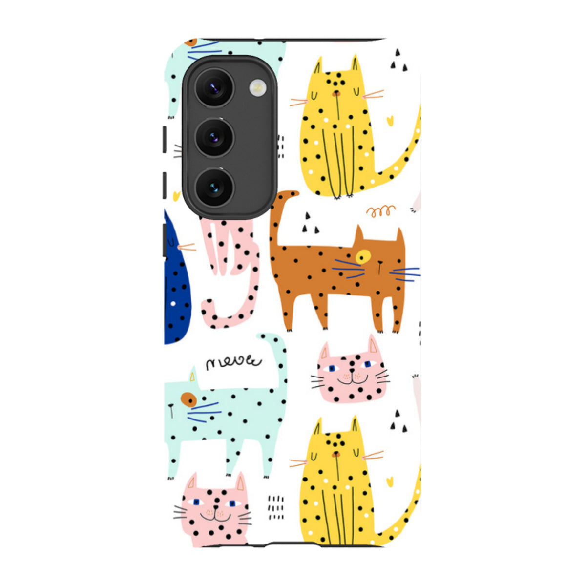 Samsung Tough Case - Spotty Kitty