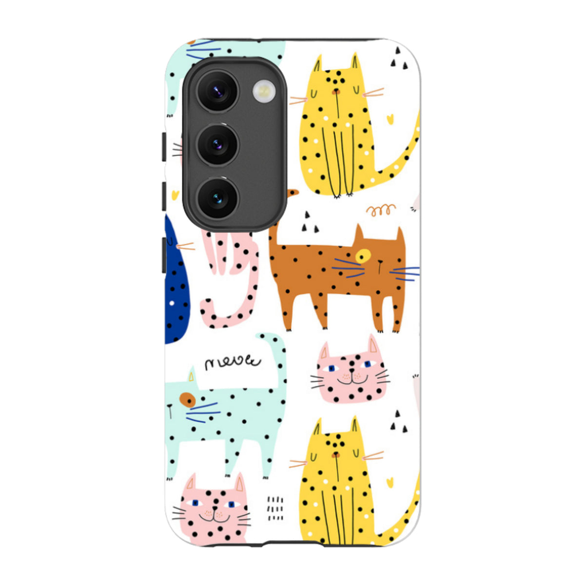 Samsung Tough Case - Spotty Kitty