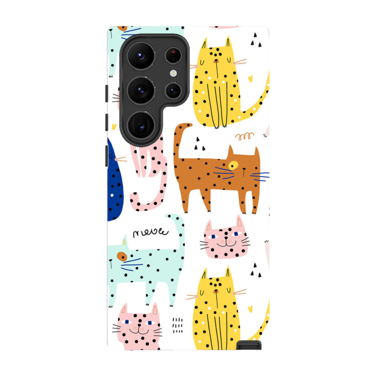 Samsung Tough Case - Spotty Kitty
