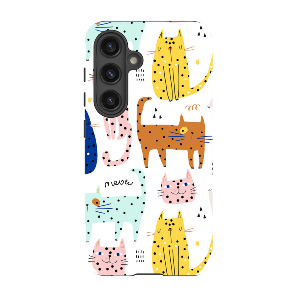 Samsung Tough Case - Spotty Kitty