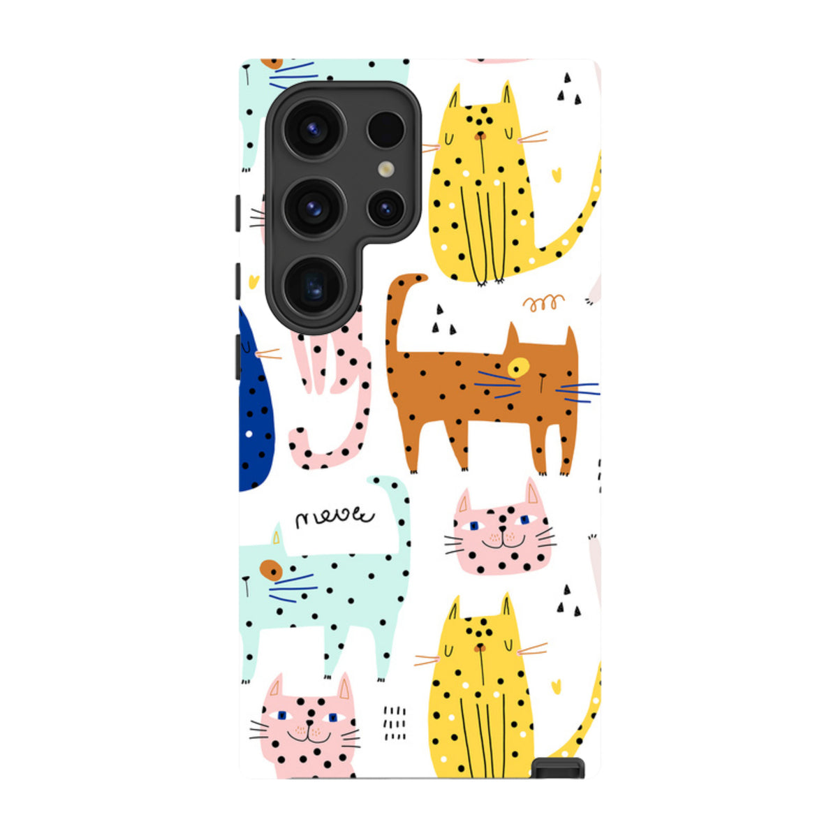 Samsung Tough Case - Spotty Kitty