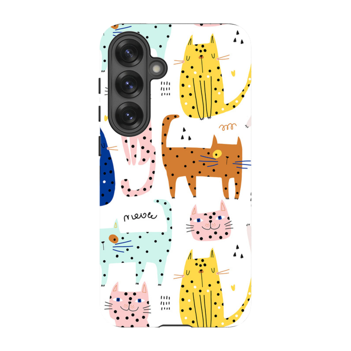 Samsung Tough Case - Spotty Kitty