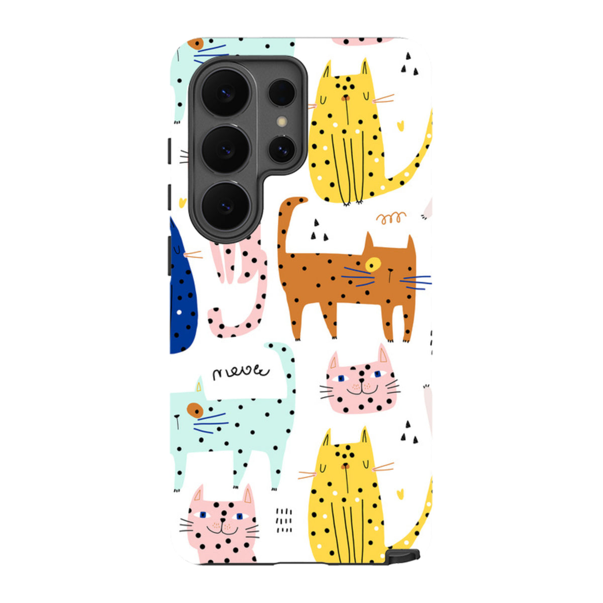 Samsung Tough Case - Spotty Kitty