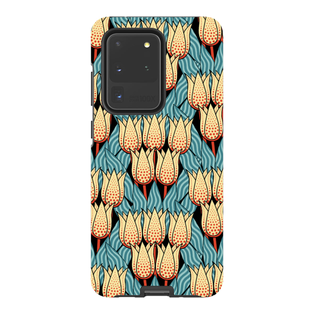 Samsung Tough Case - Spotty Tulip By Cressida Bell