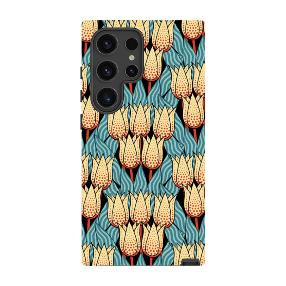 Samsung Tough Case - Spotty Tulip By Cressida Bell