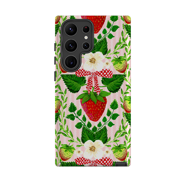 Samsung Tough Case - Strawberries I By Abby Jacobs