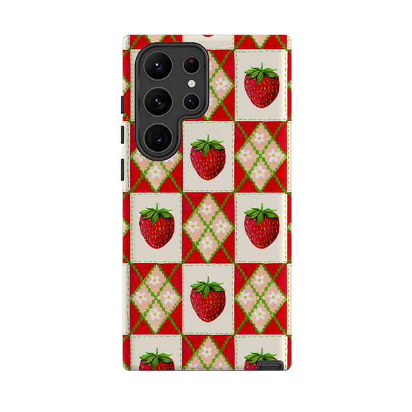 Samsung Tough Case - Strawberries II By Abby Jacobs