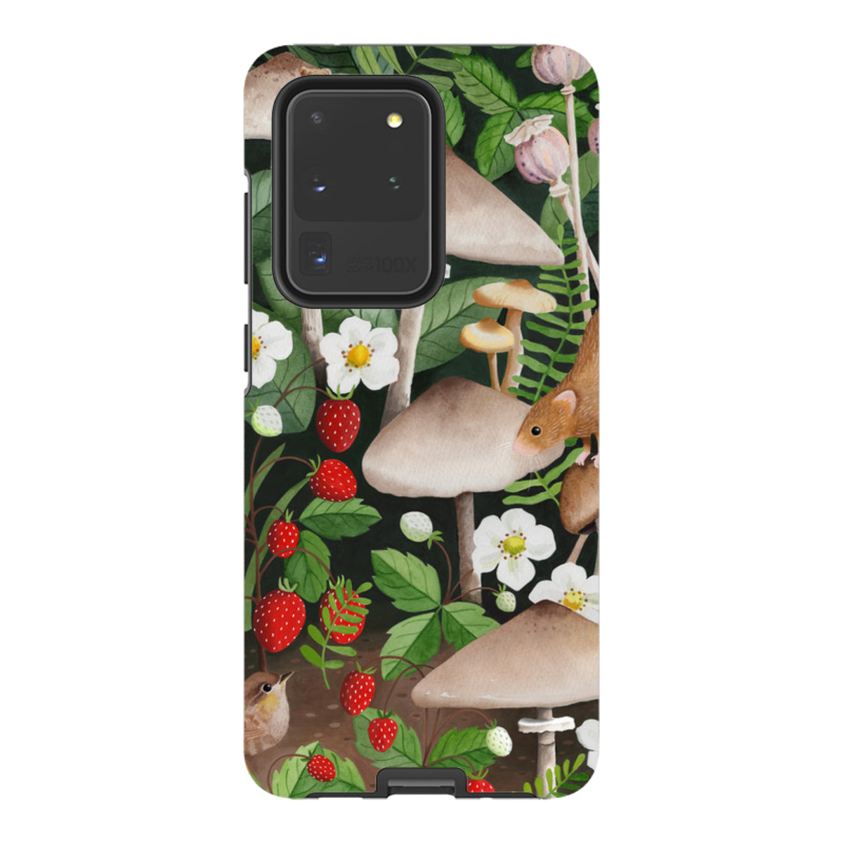 Samsung Tough Case - Strawberry Patch By Bex Parkin