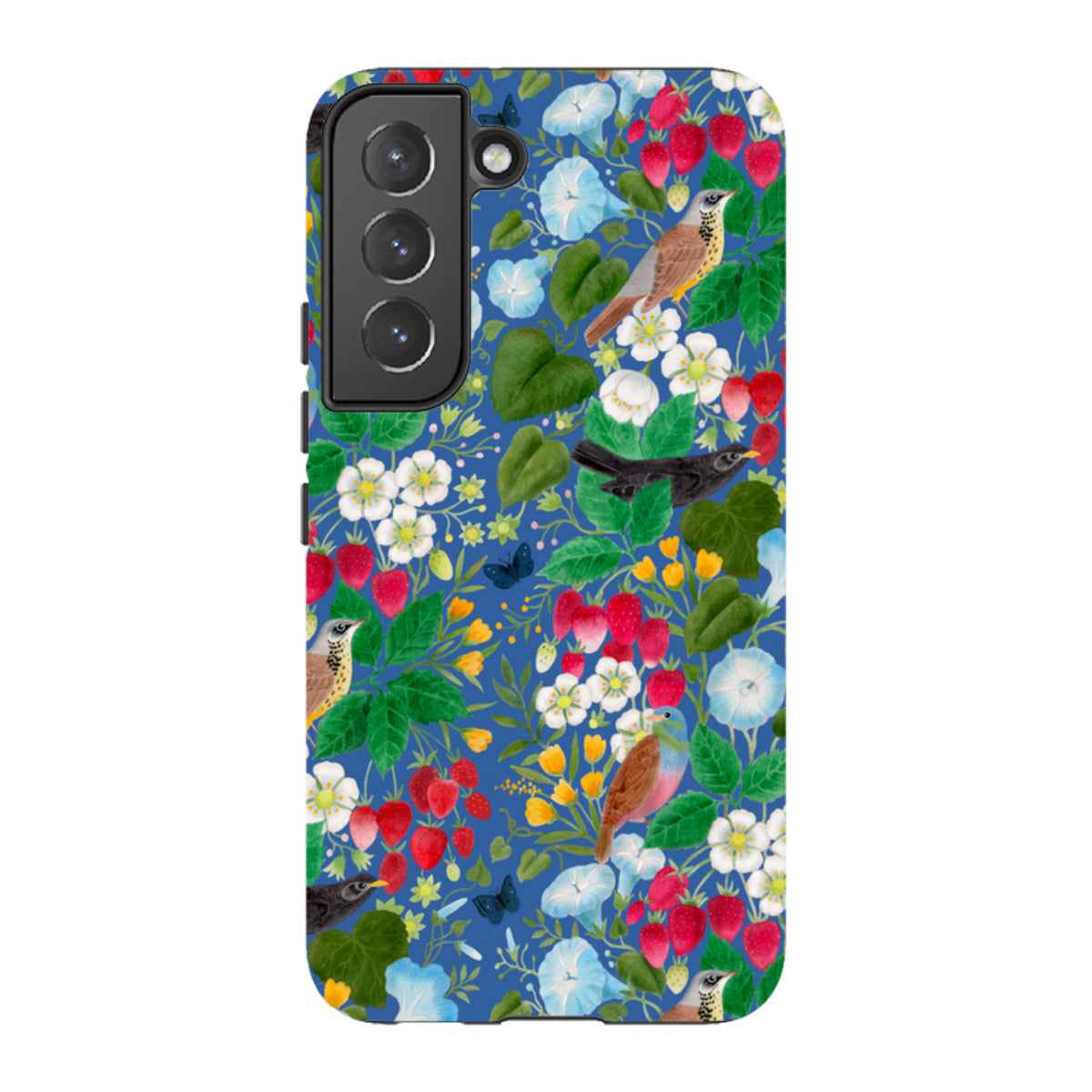Samsung Tough  Case - Strawberry Thief By Bex Parkin