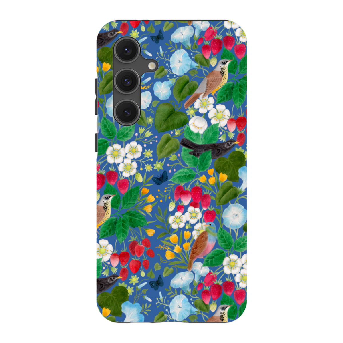 Samsung Tough  Case - Strawberry Thief By Bex Parkin