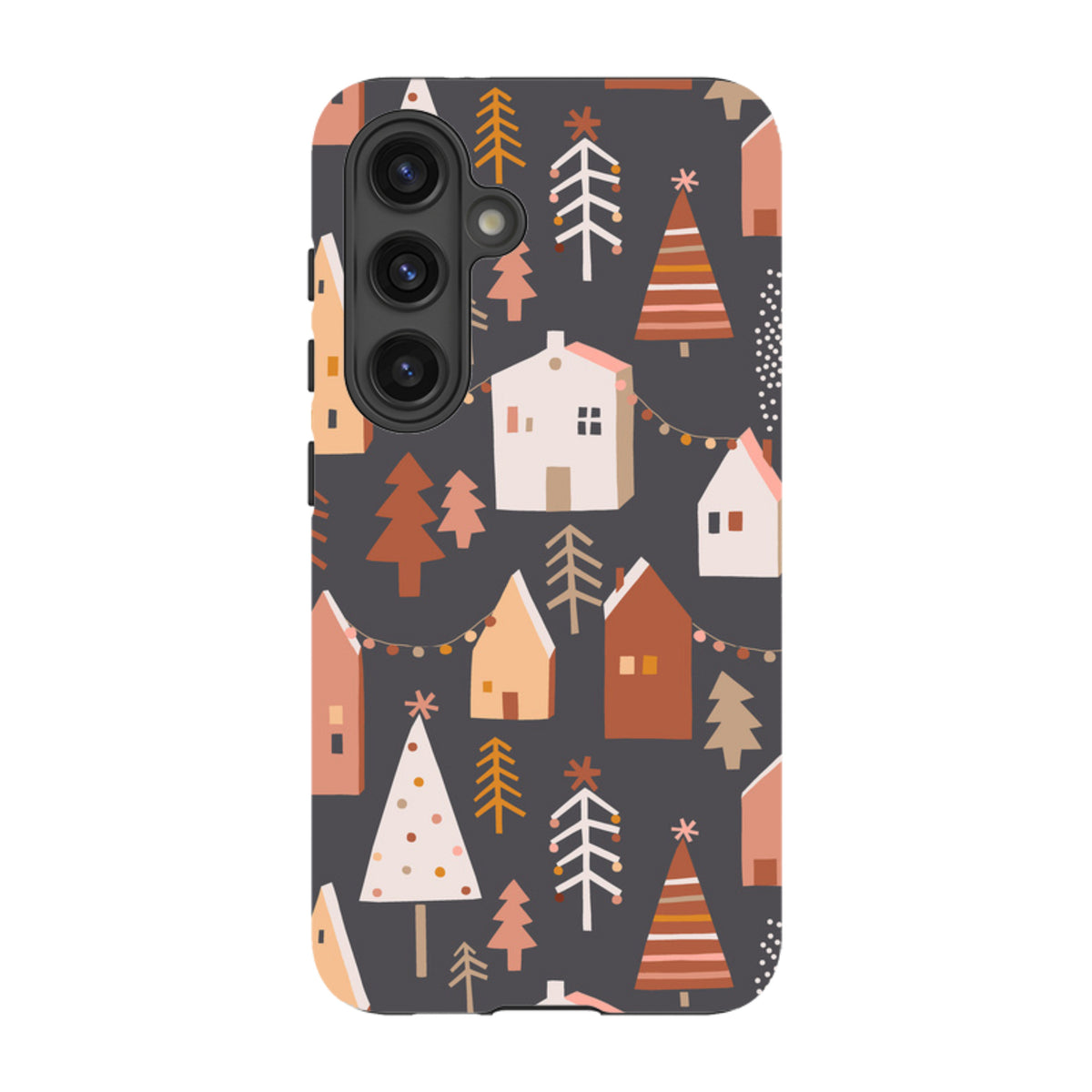 Samsung Tough Case - Street Xmas Dark