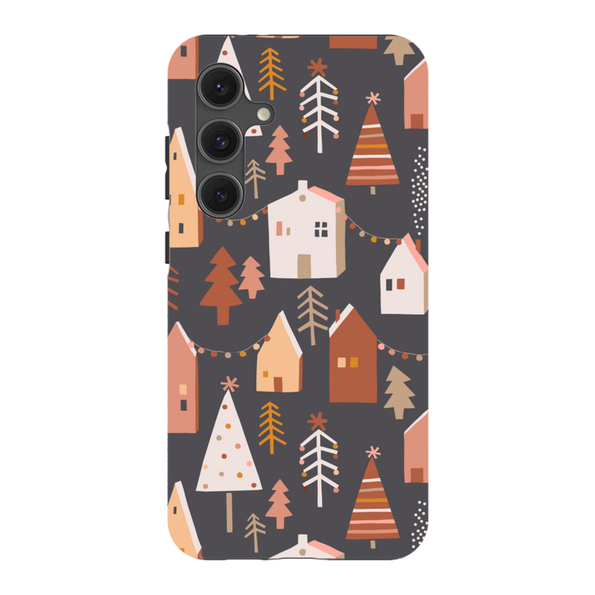 Samsung Tough Case - Street Xmas Dark
