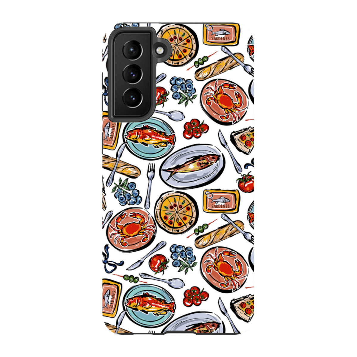 Samsung Tough Case - Sunshine and Sardines