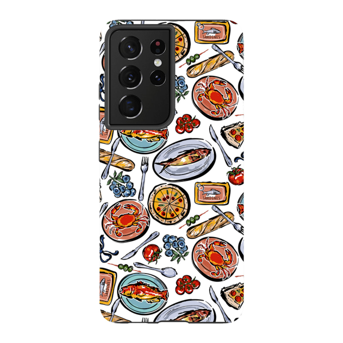 Samsung Tough Case - Sunshine and Sardines