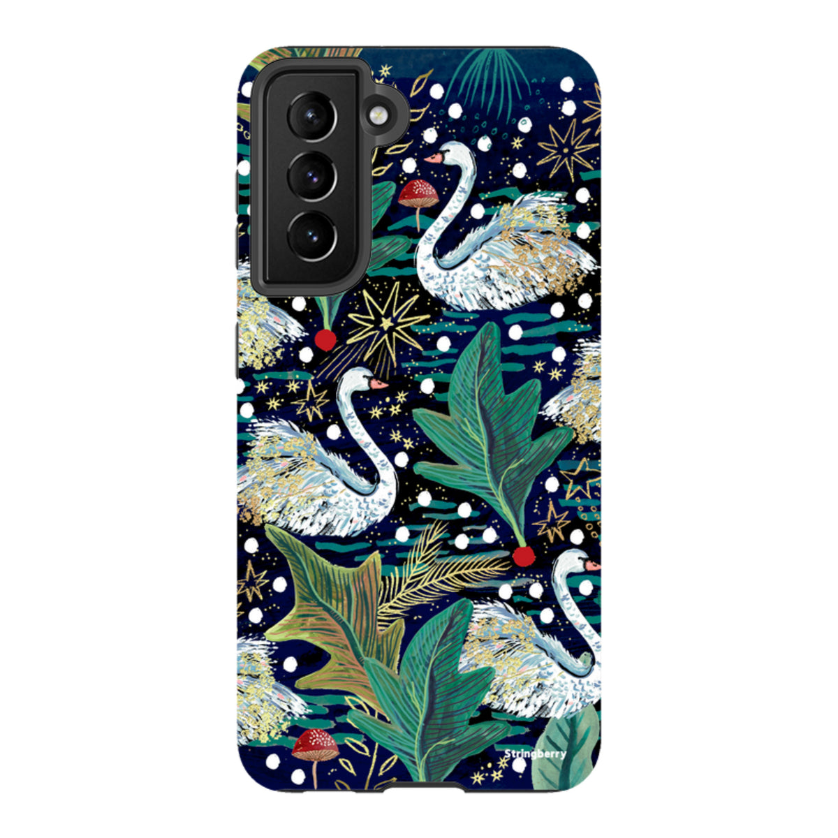 Samsung Tough Case - Swan By Emma Frances Grant