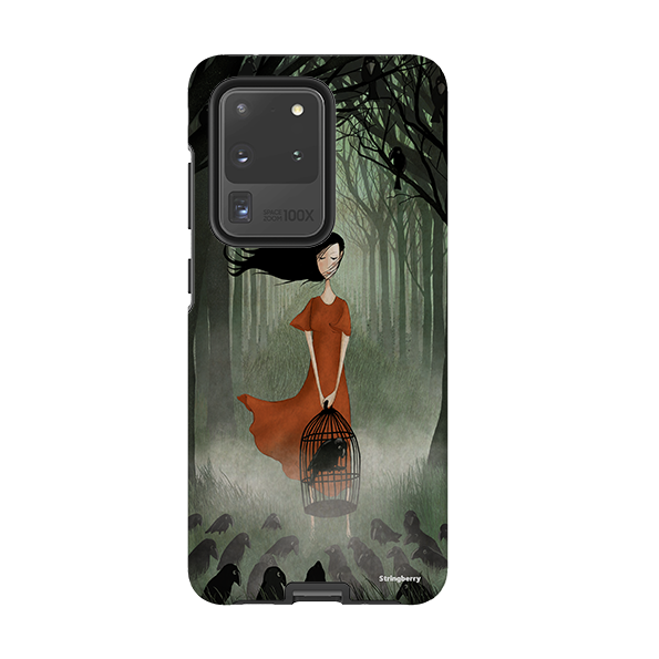 Samsung Tough Case - The Raven Girl By Maja Lindberg