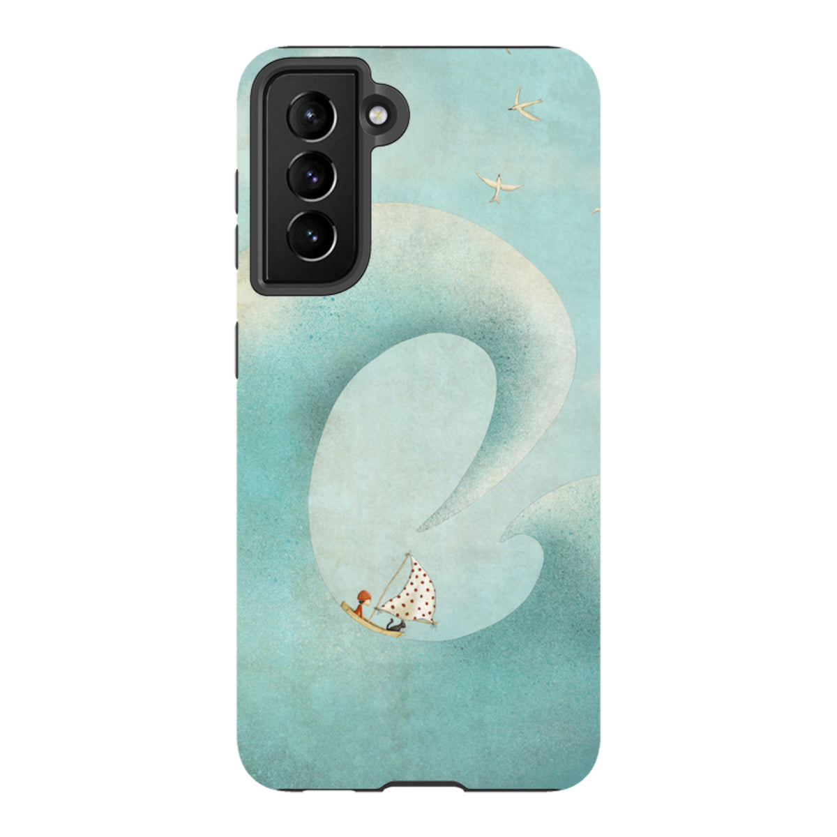 Samsung Tough  Case - The Wave By Maja Lindberg