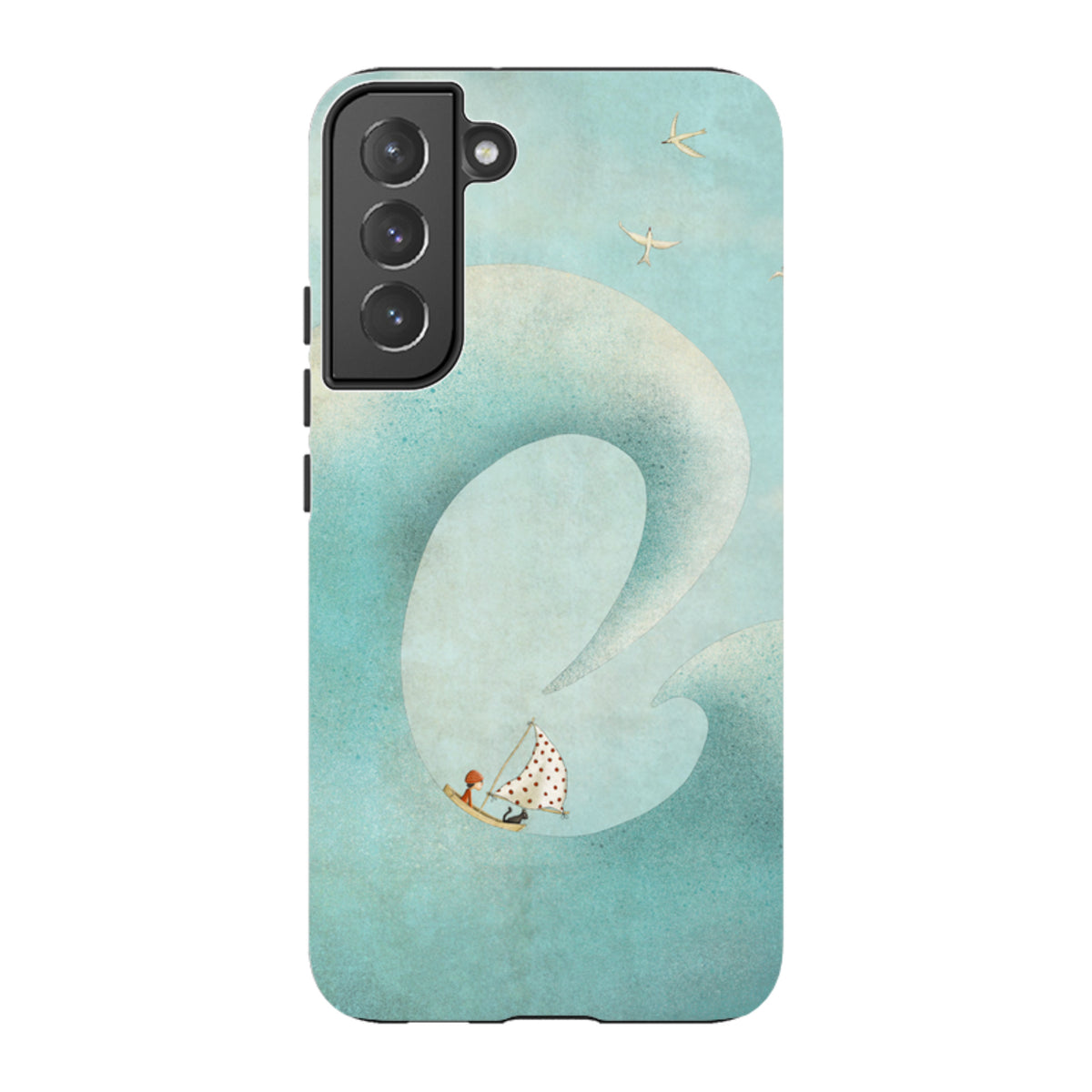 Samsung Tough  Case - The Wave By Maja Lindberg