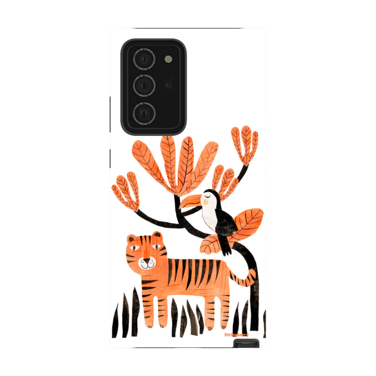 Samsung Tough Case - Tiger And Toucan By Tracey English