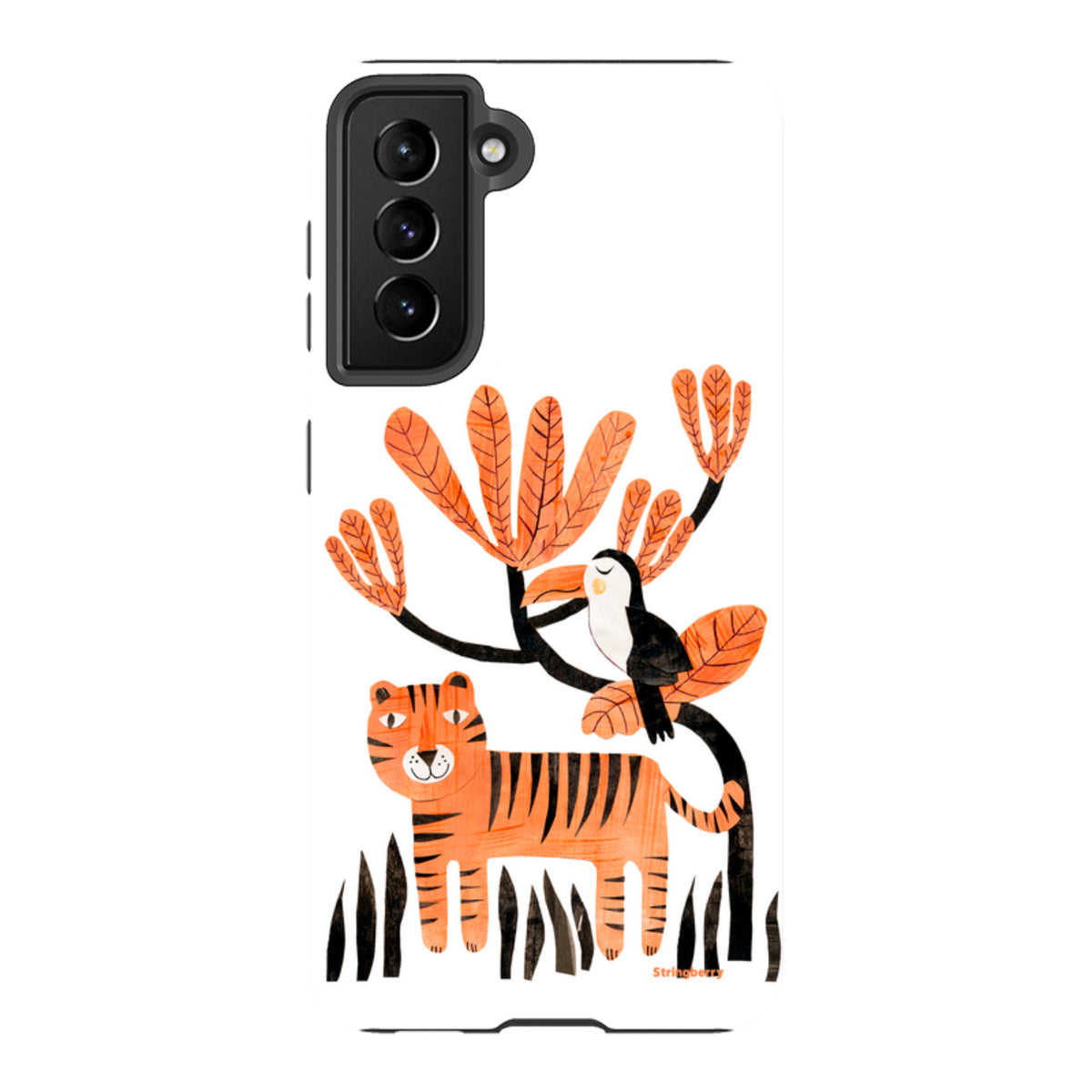 Samsung Tough Case - Tiger And Toucan By Tracey English