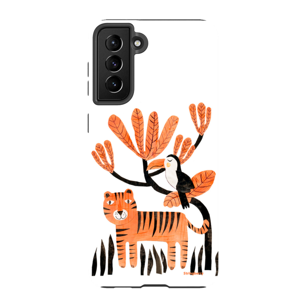 Samsung Tough Case - Tiger And Toucan By Tracey English