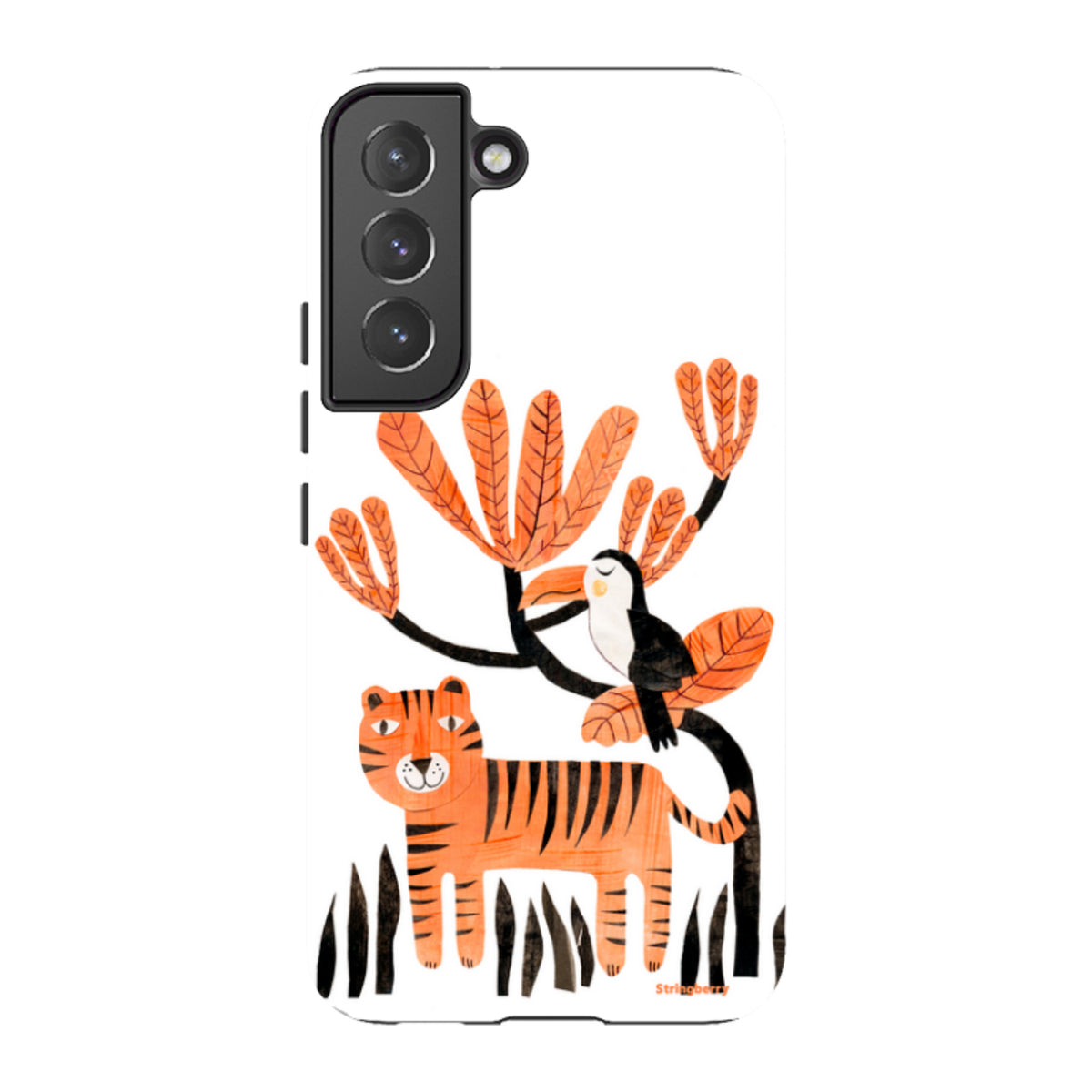 Samsung Tough Case - Tiger And Toucan By Tracey English