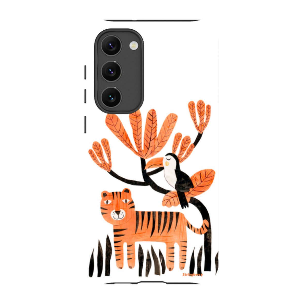 Samsung Tough Case - Tiger And Toucan By Tracey English