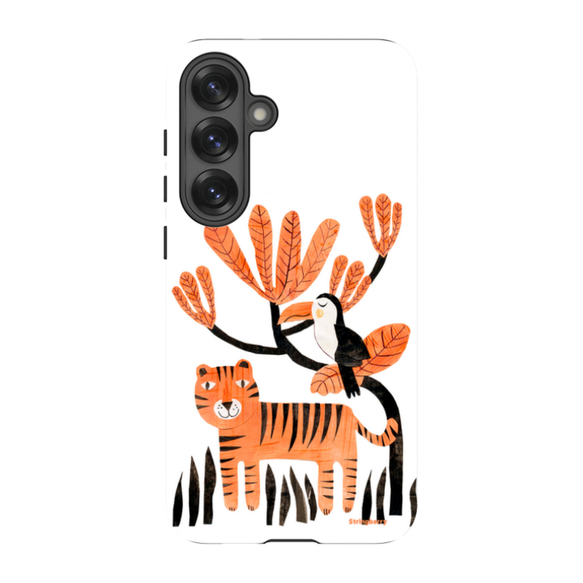 Samsung Tough Case - Tiger And Toucan By Tracey English