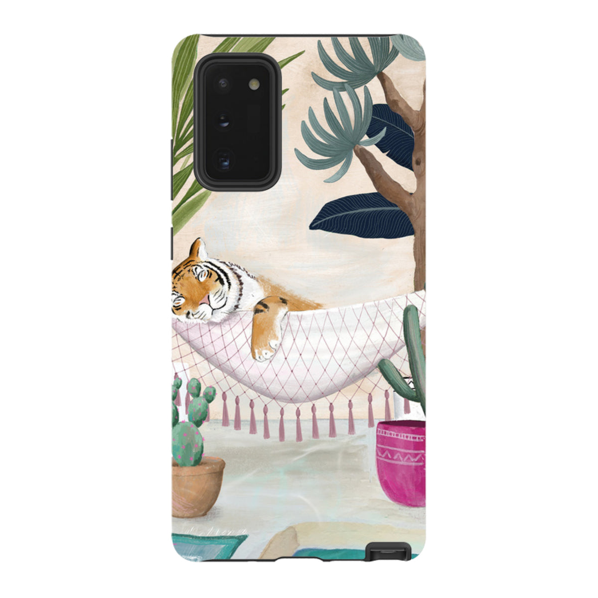 Samsung Tough Case - Tiger Hammock By Bex Parkin