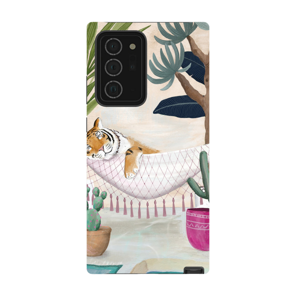 Samsung Tough Case - Tiger Hammock By Bex Parkin
