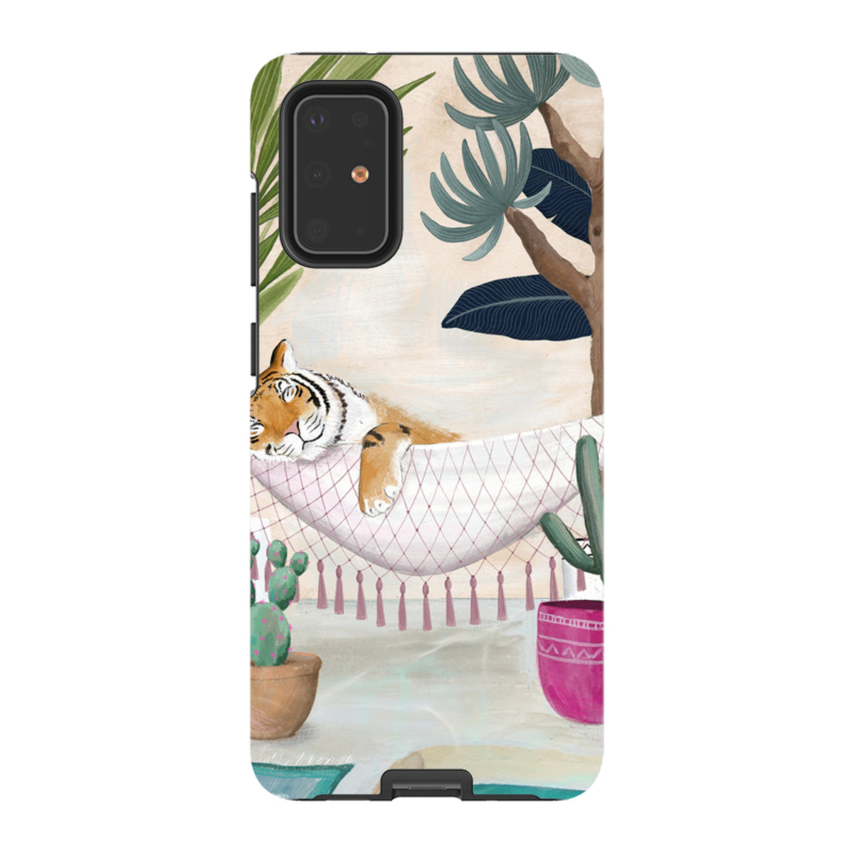 Samsung Tough Case - Tiger Hammock By Bex Parkin