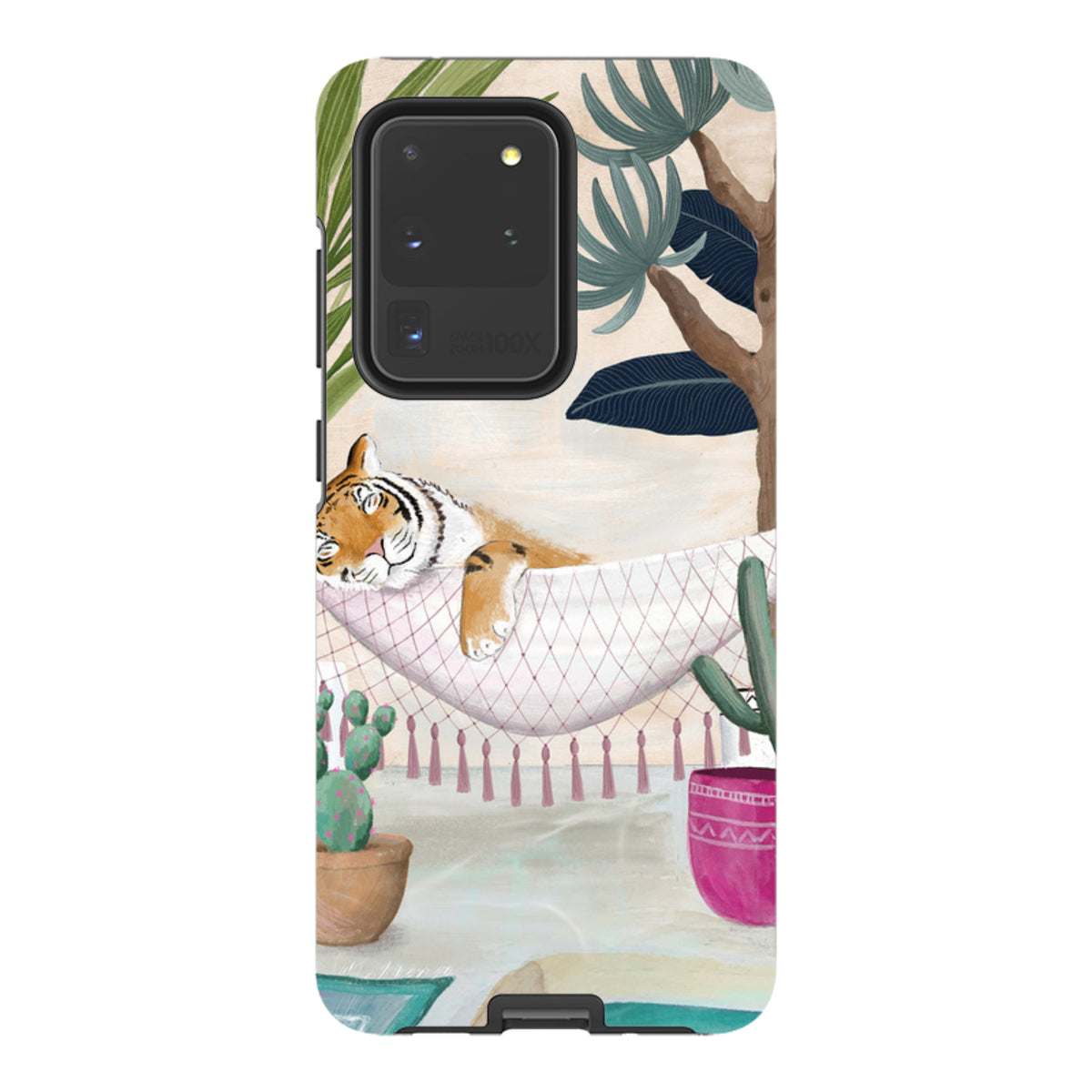 Samsung Tough Case - Tiger Hammock By Bex Parkin
