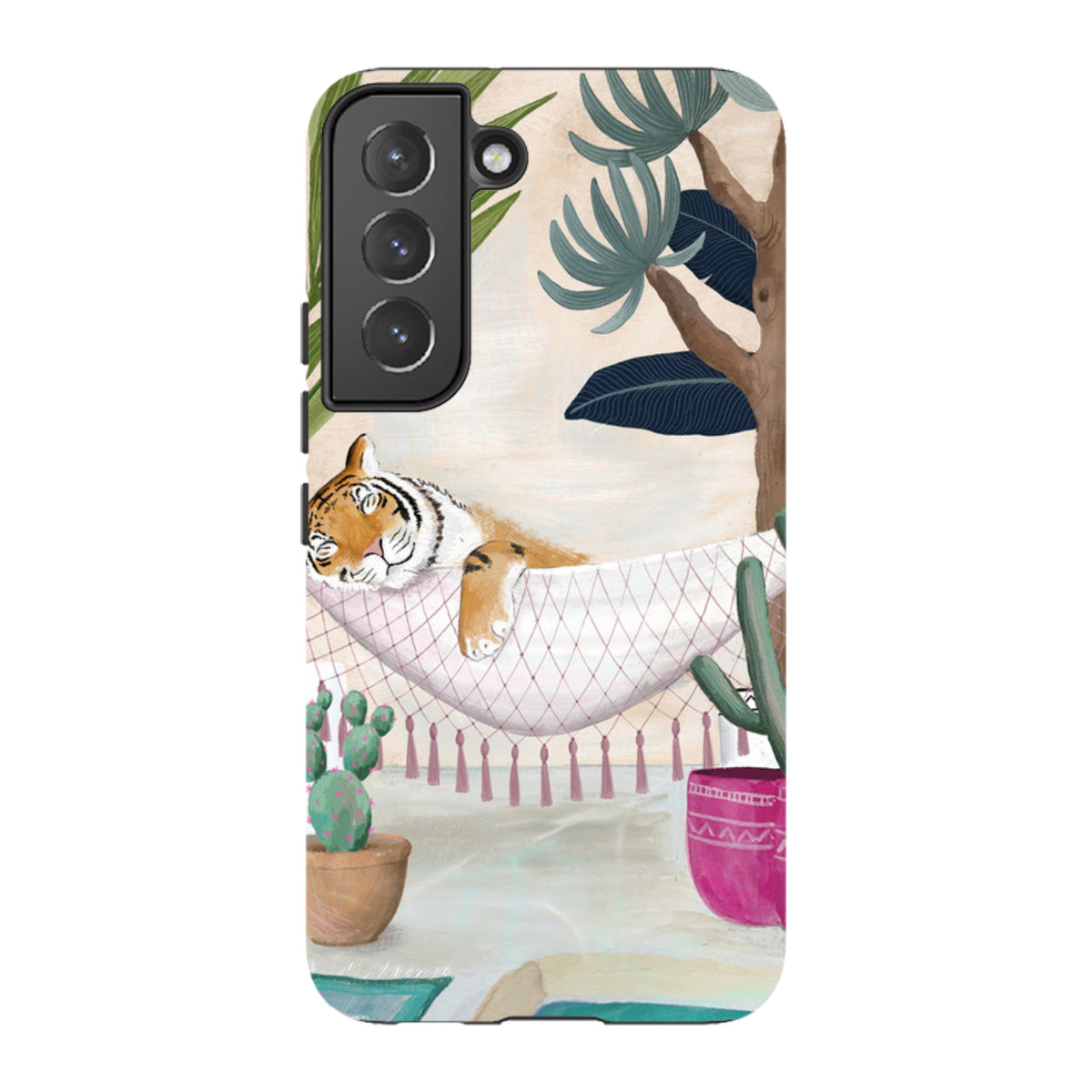Samsung Tough Case - Tiger Hammock By Bex Parkin