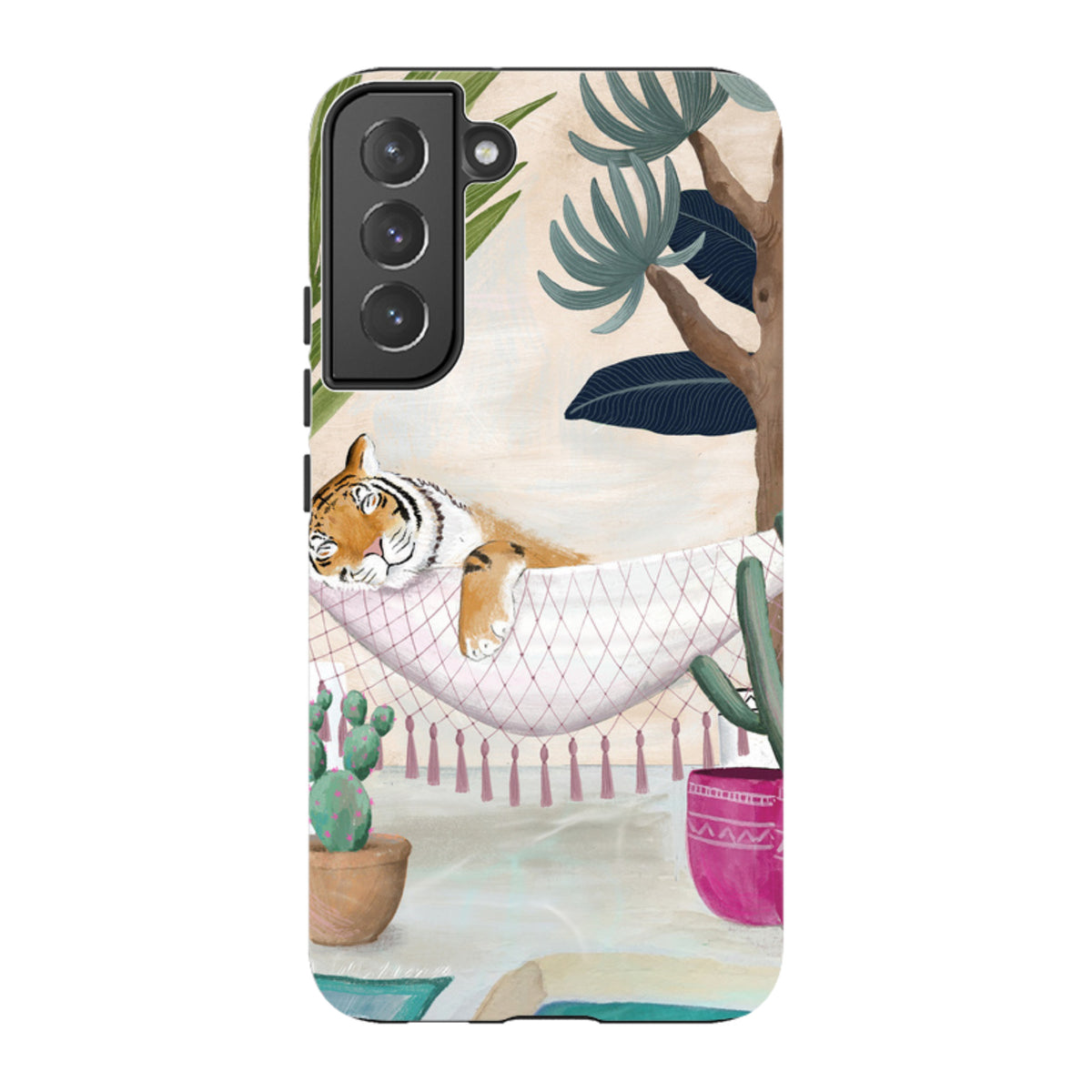 Samsung Tough Case - Tiger Hammock By Bex Parkin
