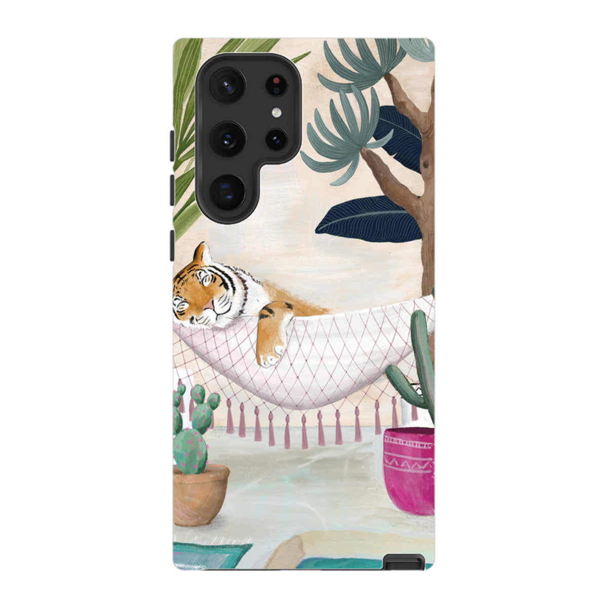 Samsung Tough Case - Tiger Hammock By Bex Parkin