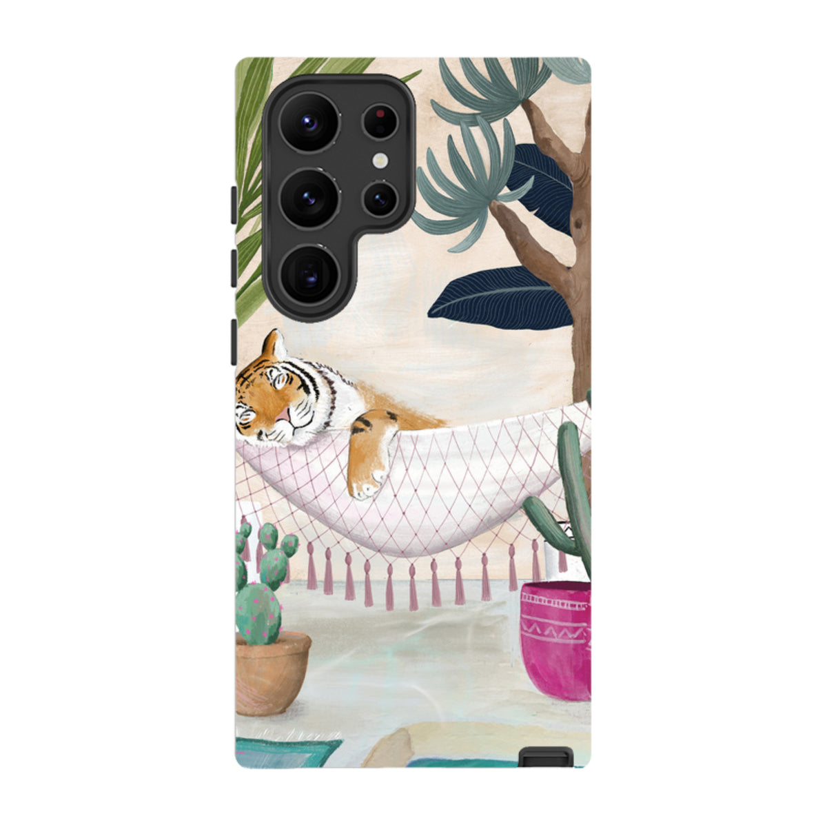Samsung Tough Case - Tiger Hammock By Bex Parkin