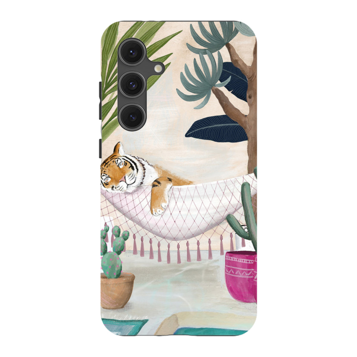 Samsung Tough Case - Tiger Hammock By Bex Parkin