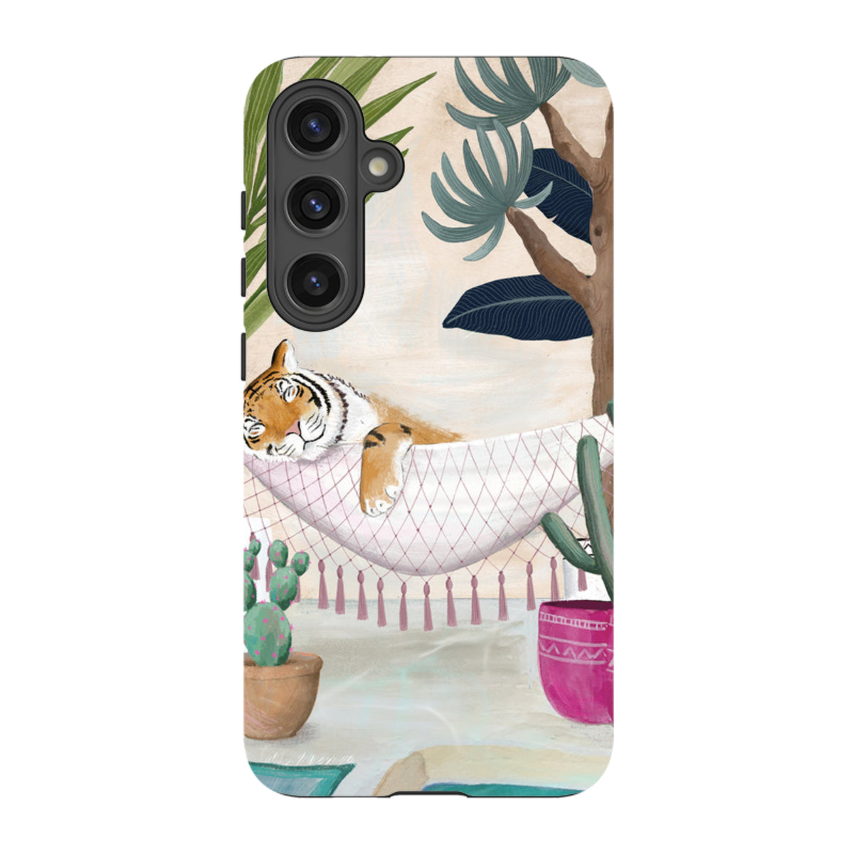 Samsung Tough Case - Tiger Hammock By Bex Parkin